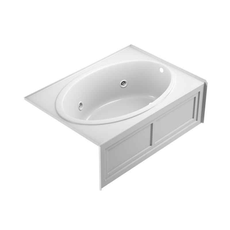 JACUZZI® Nova™ 60" x 42" Alcove/Tile Soaking Bathtub Wayfair Canada